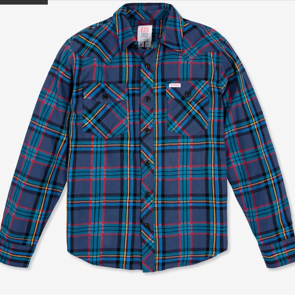 Topo Designs Other - Topo Designs Mountain Shirt Plaid (Large)
